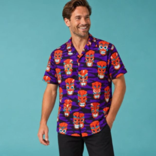 Tikimasker Hawaiiskjorte