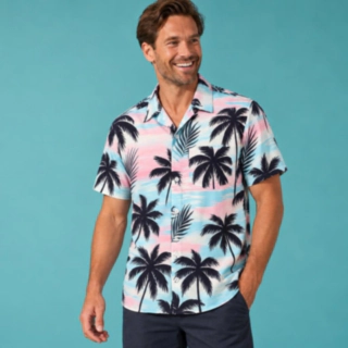 Tropical Sunset Hawaiiskjorte