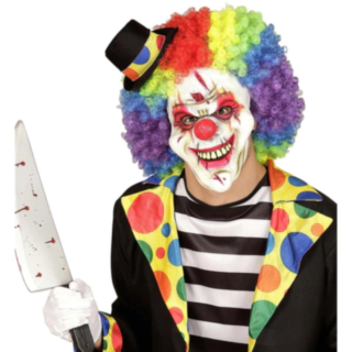 Horrorklovn halvmaske