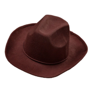 Realistisk Cowboy Hatt Brun