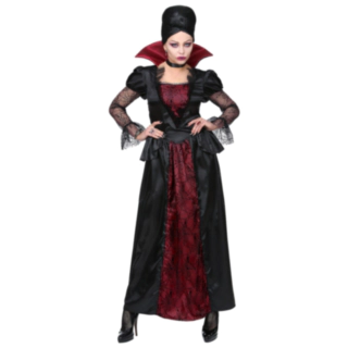 Uhyggelig Vampyrinne Kostyme