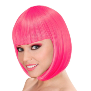 Lou Lou parykk hot pink