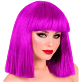 Showgirl-parykk lilla