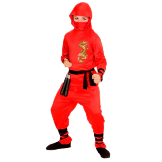 Drage Ninja Barnekostyme