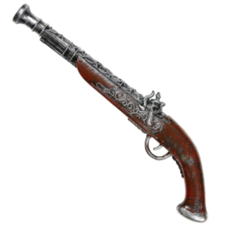 Antikk piratpistol