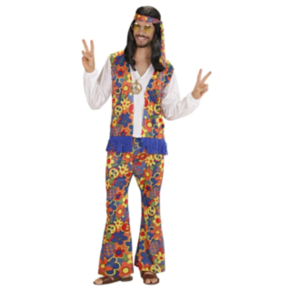 Flower Power Hippie Kostyme
