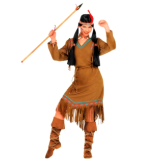 Indianer Kvinne Kostyme