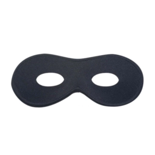 Svart øyemaske