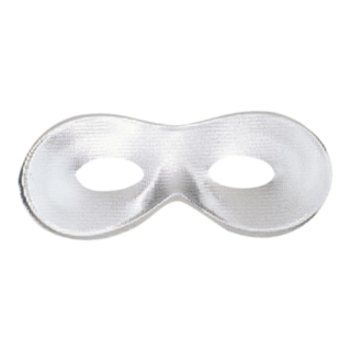 Maskerade øyemaske sølv