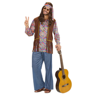 Fred Hippiemann Kostyme