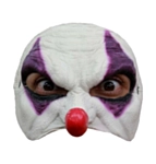Skrekk Klovn Halvmaske Lilla