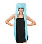 Anime Hatsune Miku Parykk Blå