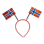 Norge Flagg Hårbøyle