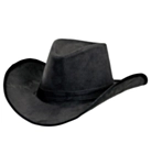Cowboyhatt Svart