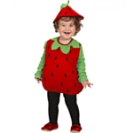 Jordbær Babykostyme