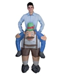 Oppusteligt Carry Me Tyroler Kostume