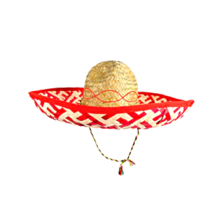 Sombrero Hatt Rød
