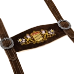 Tyroler Bukseseler Mørkebrun