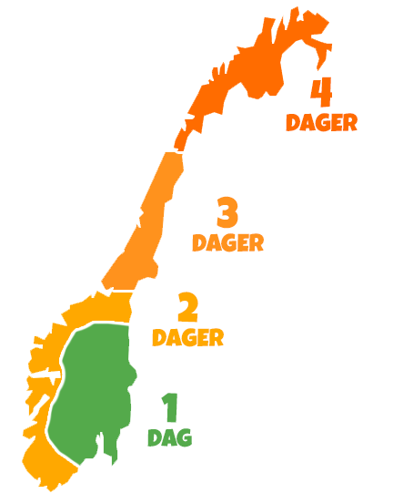 Leveringskort i Norge